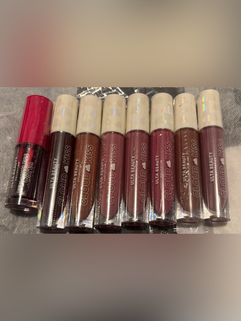 Ulta Beauty Liquid Lipstick Set — Berry, Plum & Brown Tones..Bundle of 8